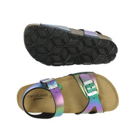 GRUNLAND Bambine e ragazze Sandali bassi SB0646-40 Viola