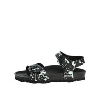 GRUNLAND Bambini e ragazzi Sandali bassi SB1410-40 Nero/Bianco