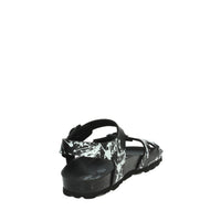 GRUNLAND Bambini e ragazzi Sandali bassi SB1410-40 Nero/Bianco