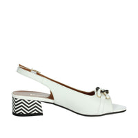 DONNA SERENA Donna Sandali con tacco 075651DP Bianco