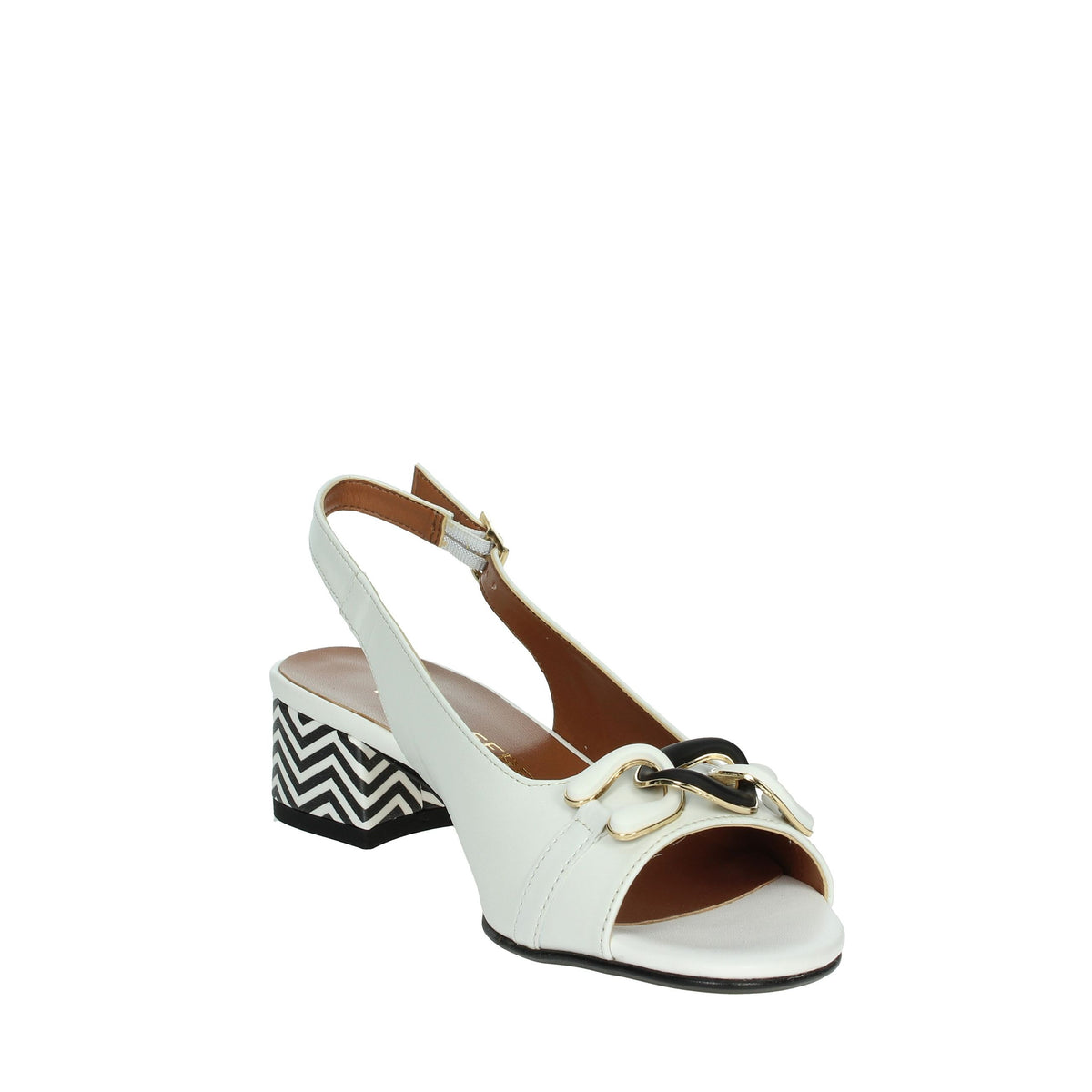 DONNA SERENA Donna Sandali con tacco 075651DP Bianco