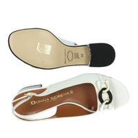 DONNA SERENA Donna Sandali con tacco 075651DP Bianco