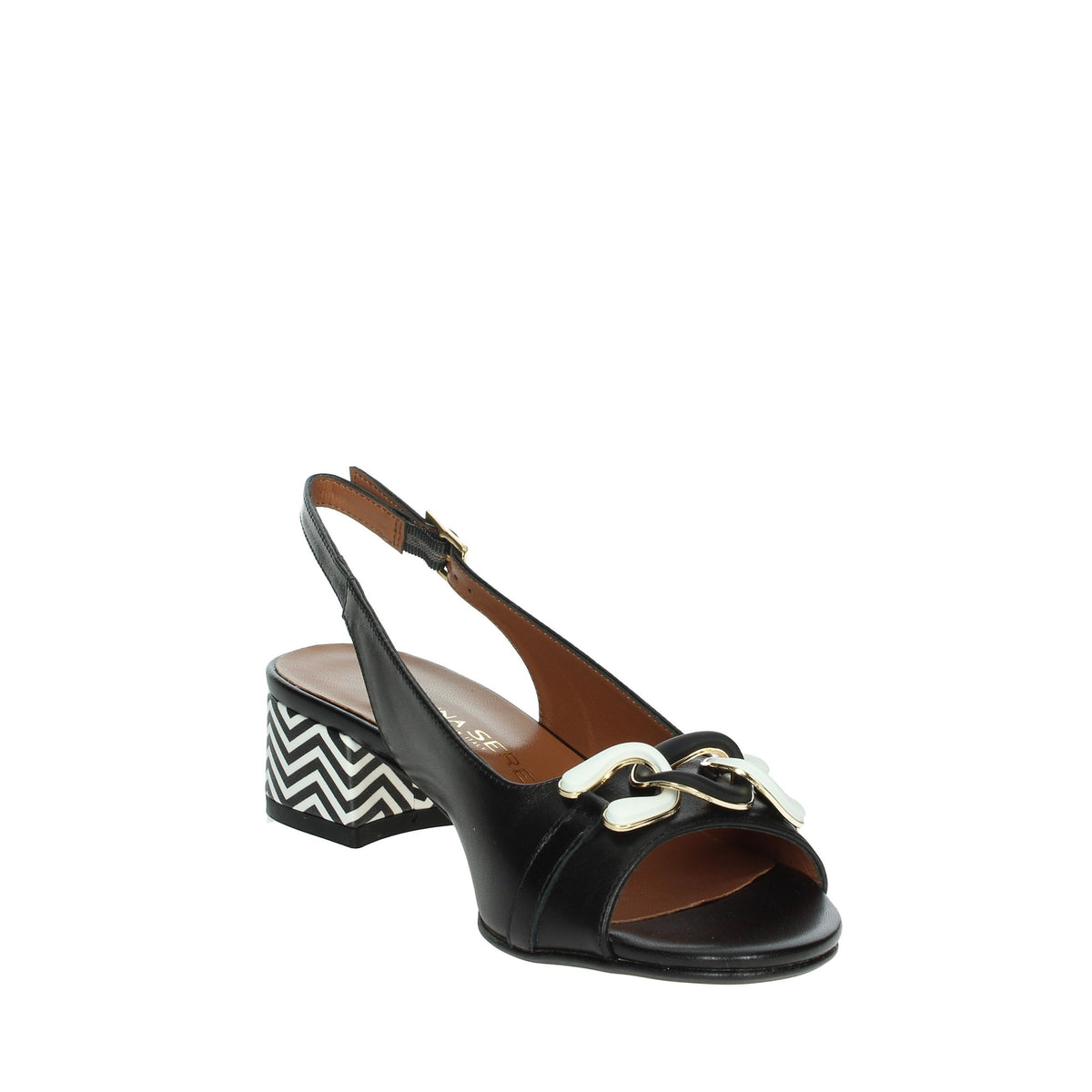 DONNA SERENA Donna Sandali con tacco 075651DP Nero