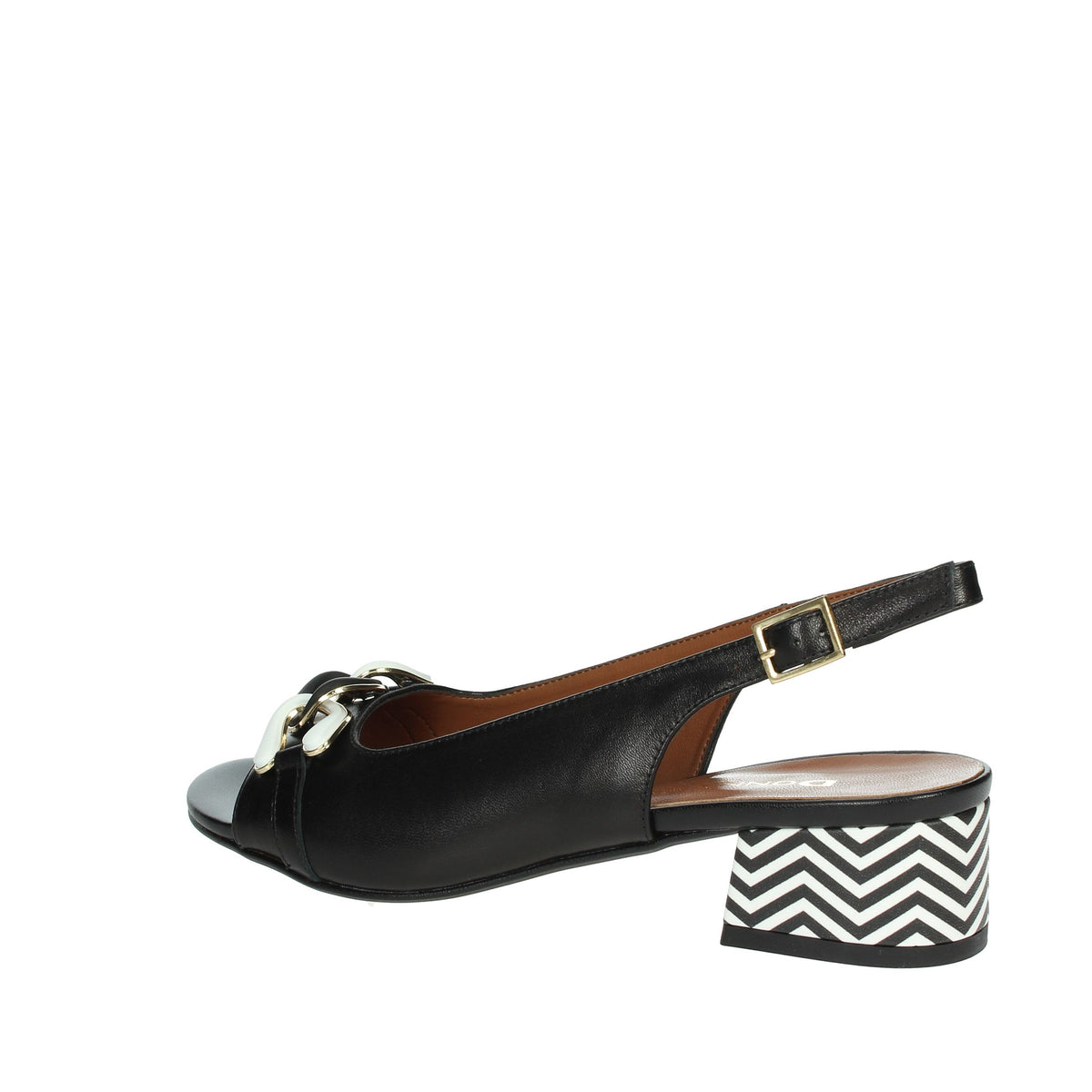 DONNA SERENA Donna Sandali con tacco 075651DP Nero