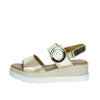 Donna Serena Mujer Sandalia con cuña 255685DP Blanco/Oro