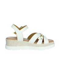 DONNA SERENA Donna Sandali con zeppa 255682DP Bianco