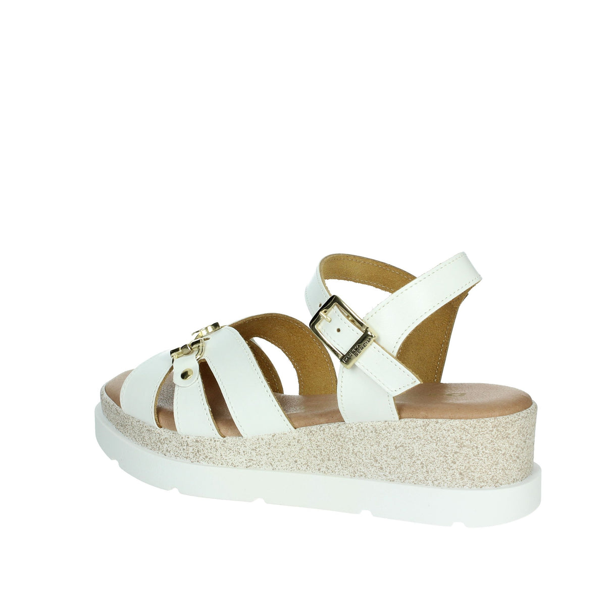 DONNA SERENA Donna Sandali con zeppa 255682DP Bianco