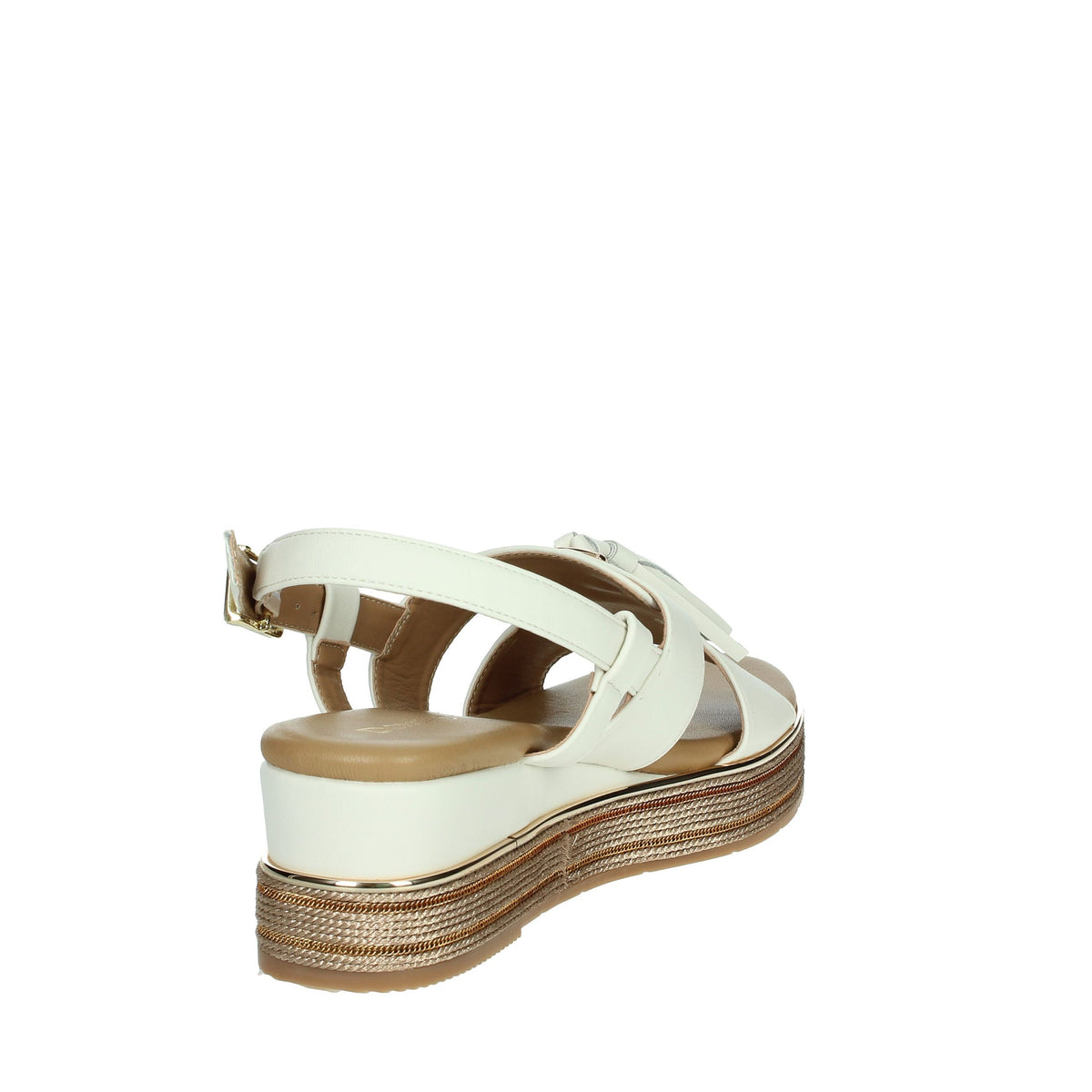 DONNA SERENA Donna Sandali con zeppa 165694DM Bianco