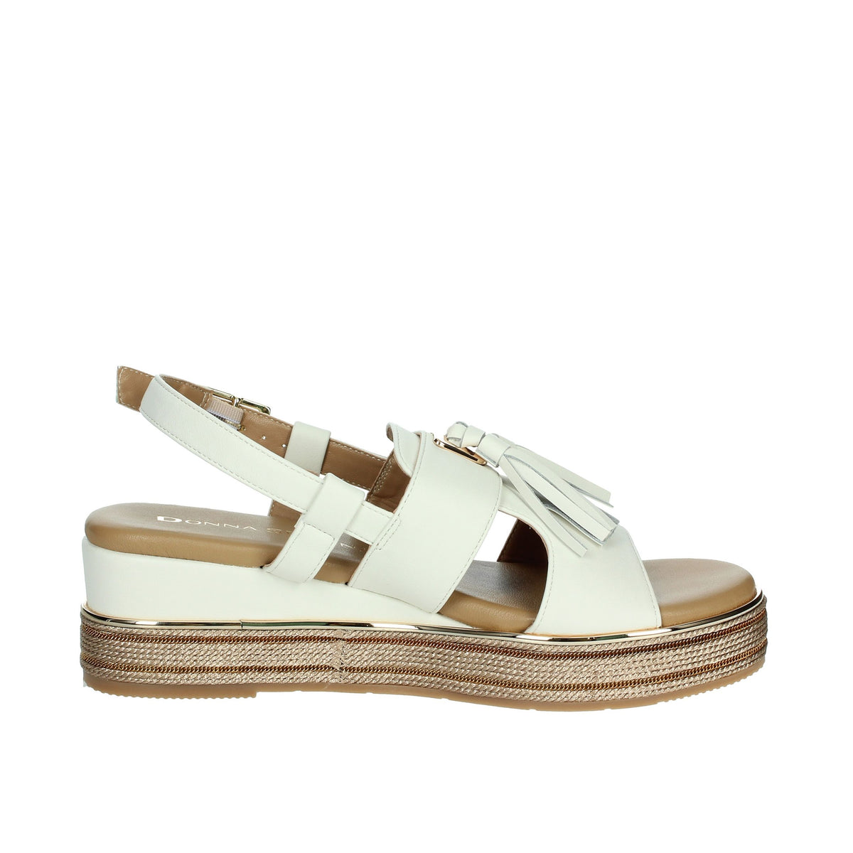 DONNA SERENA Donna Sandali con zeppa 165694DM Bianco