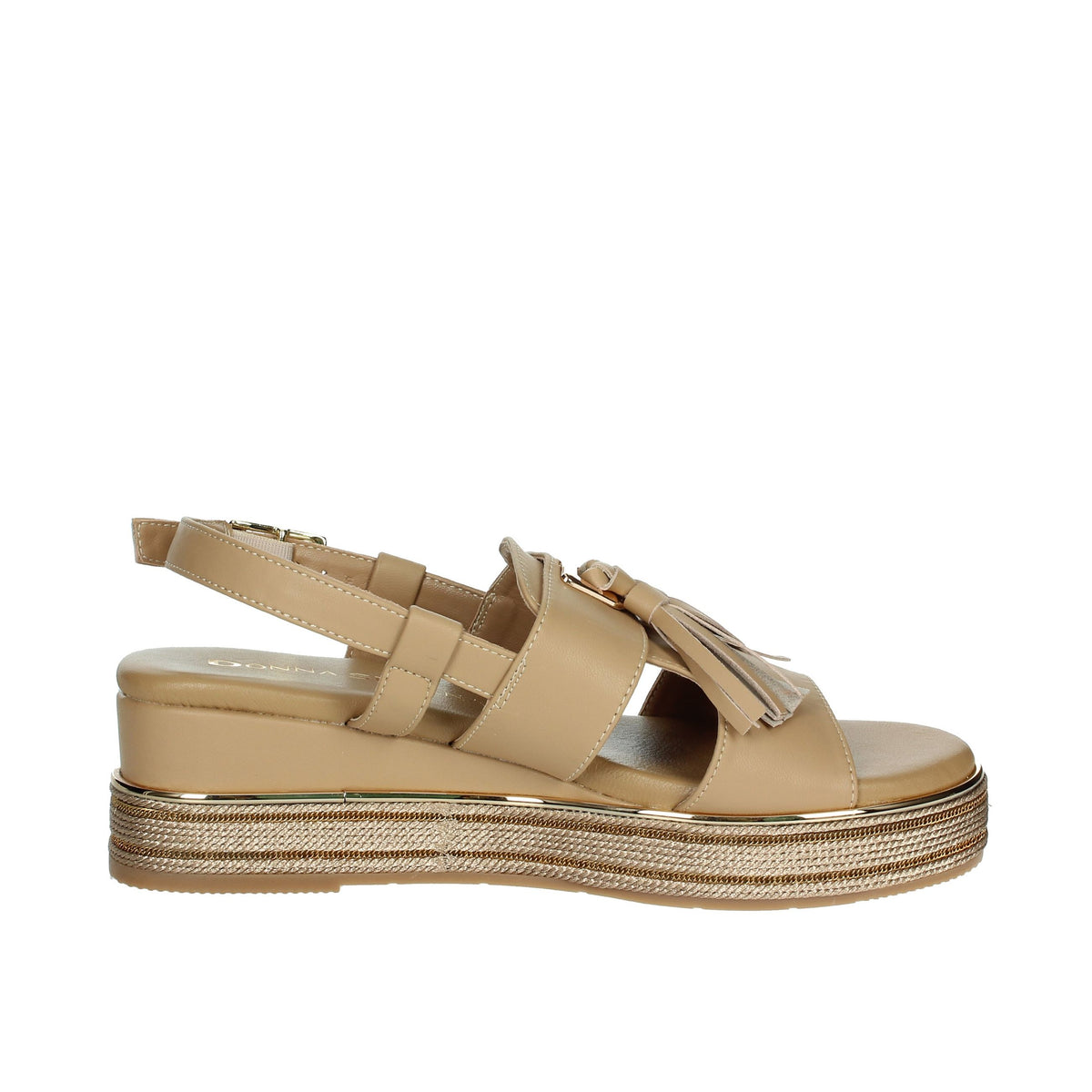 DONNA SERENA Donna Sandali con zeppa 165694DM Cuoio