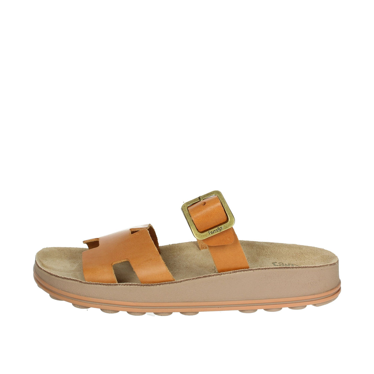 FANTASY SANDALS Donna Ciabatte basse S351 LUCIA Cuoio
