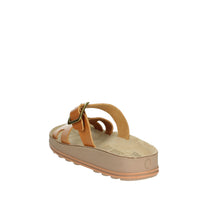 FANTASY SANDALS Donna Ciabatte basse S351 LUCIA Cuoio