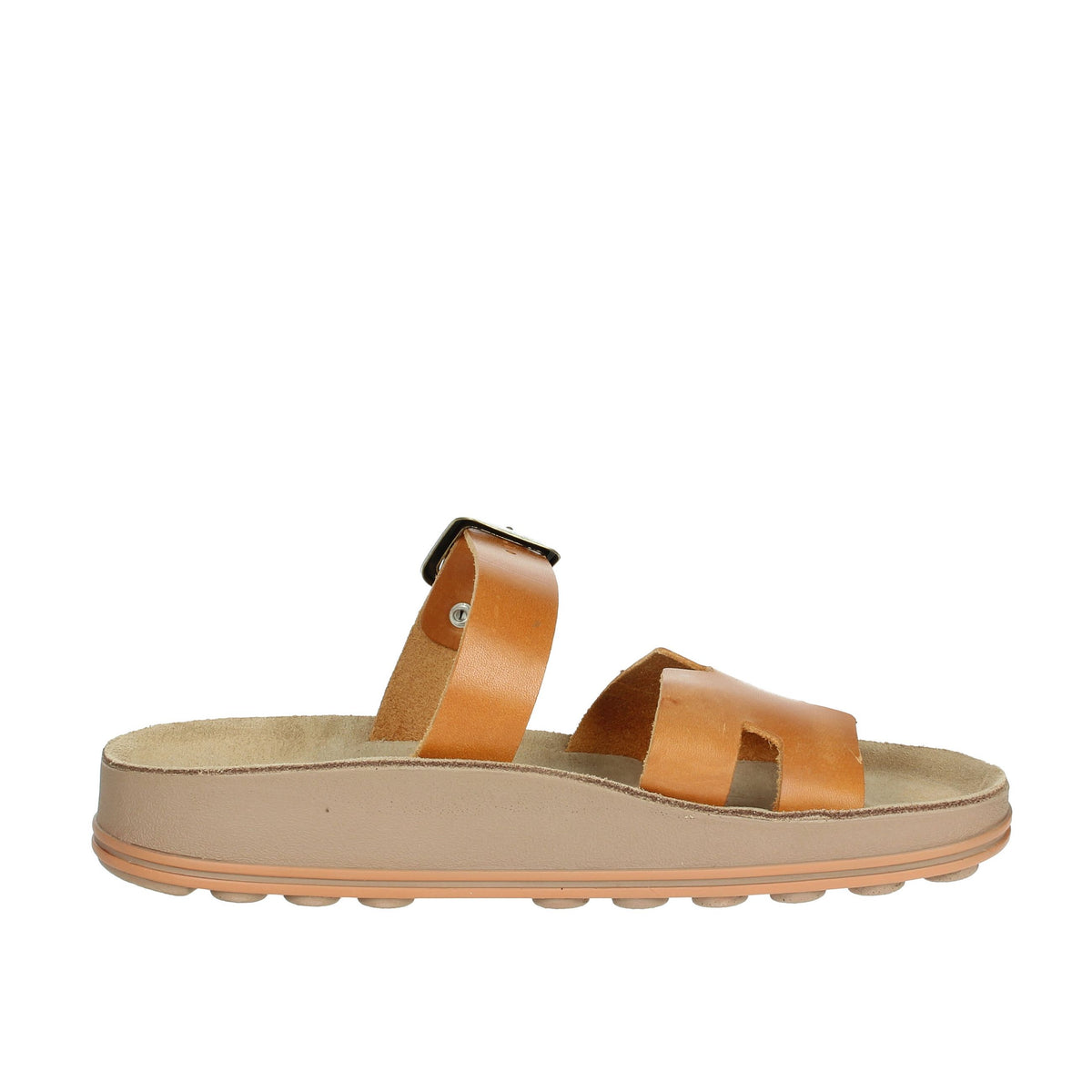 FANTASY SANDALS Donna Ciabatte basse S351 LUCIA Cuoio