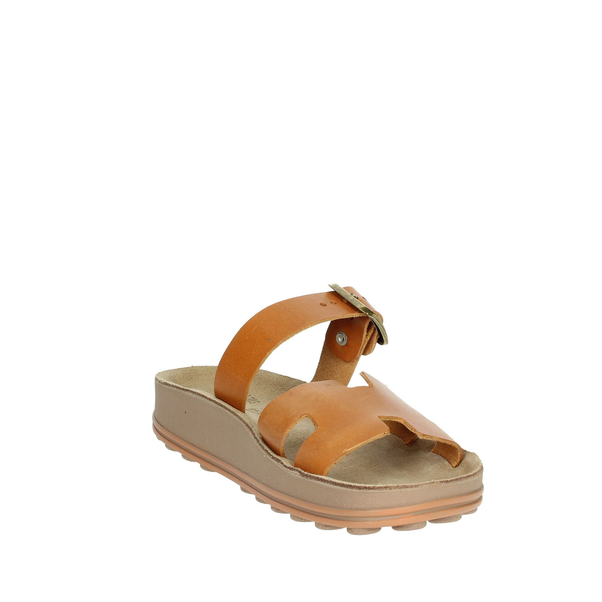 FANTASY SANDALS Donna Ciabatte basse S351 LUCIA Cuoio
