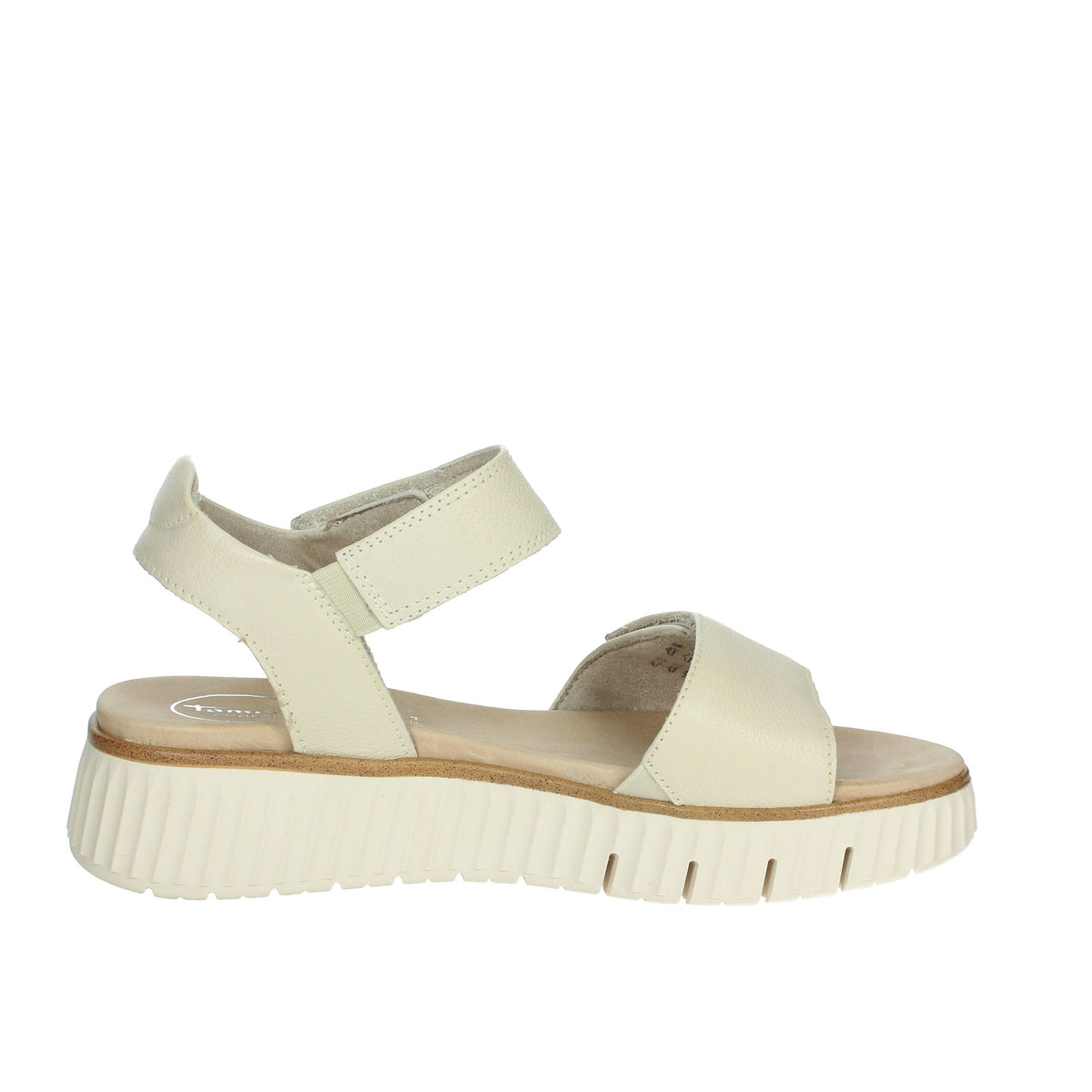 Tamaris Donna Sandali con zeppa 8-88720-44 Beige