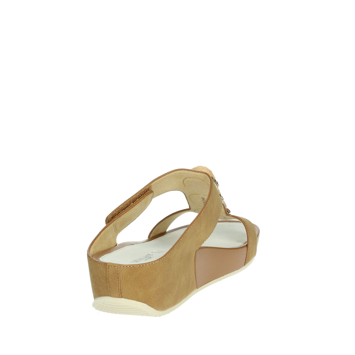 GRUNLAND Donna Ciabatte con zeppa CI0881-C9 Cuoio