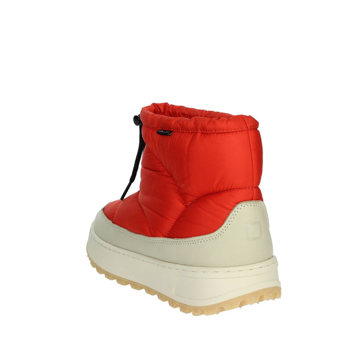 D.A.T.E. Donna Stivaletti bassi W411-AS-NY-CO Rosso