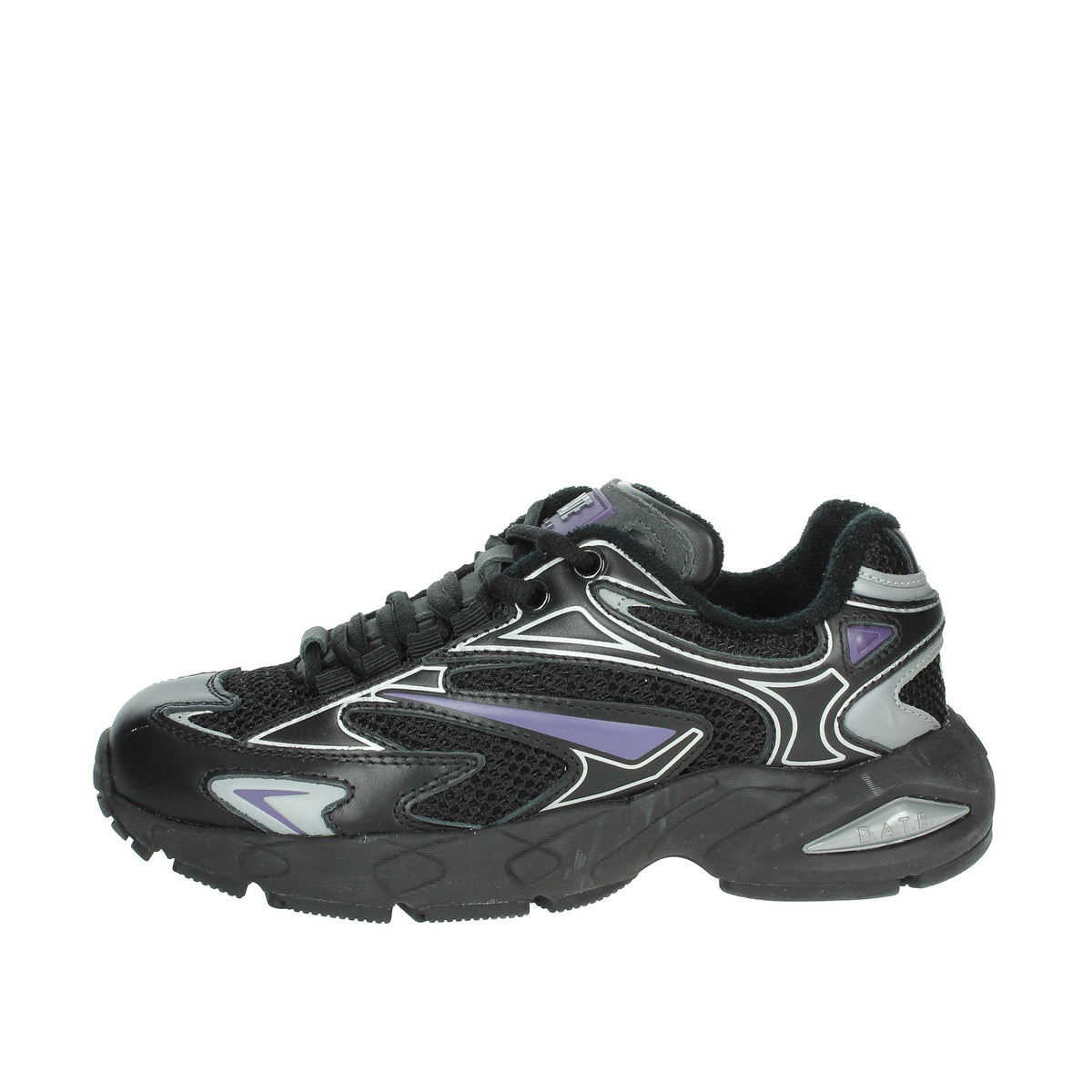 D.A.T.E. Donna Sneakers bassa W411-SN-SL-BK Nero