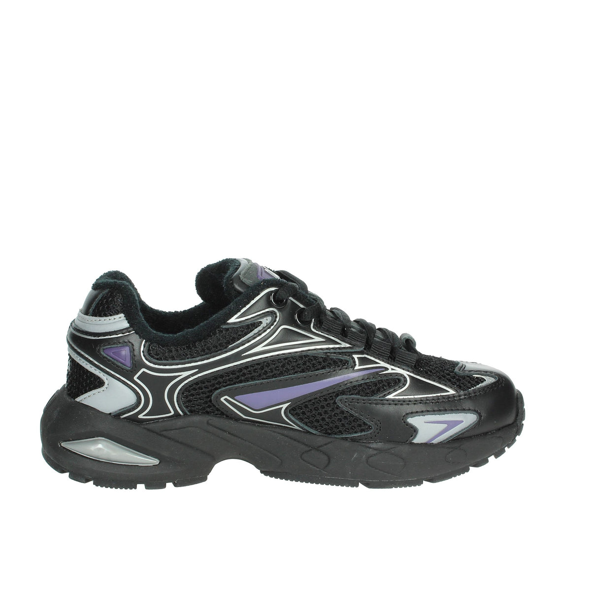 D.A.T.E. Donna Sneakers bassa W411-SN-SL-BK Nero