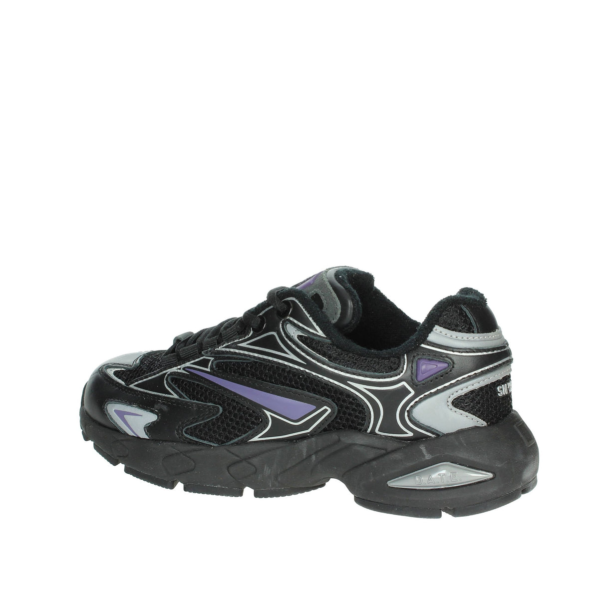 D.A.T.E. Donna Sneakers bassa W411-SN-SL-BK Nero