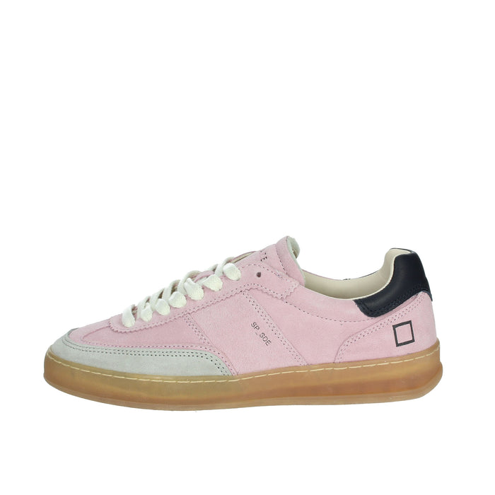 D.A.T.E. Donna Sneakers bassa W411-SL-CO-PK Rosa