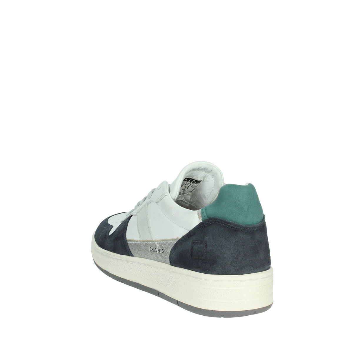 D.A.T.E. Donna Sneakers bassa W411-C2-VC-WG Bianco/Blu