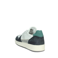 D.A.T.E. Donna Sneakers bassa W411-C2-VC-WG Bianco/Blu