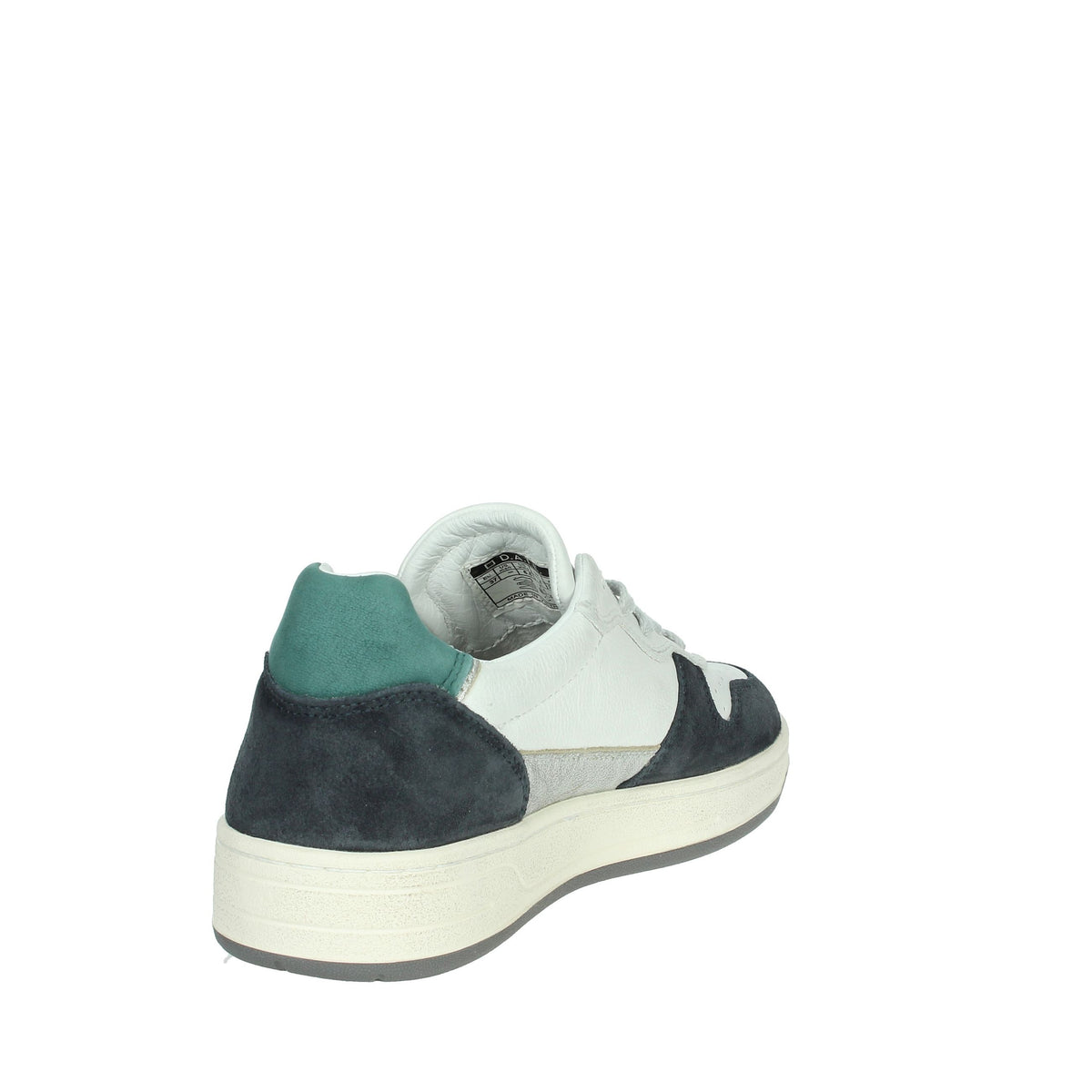 D.A.T.E. Donna Sneakers bassa W411-C2-VC-WG Bianco/Blu