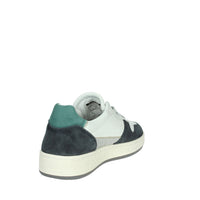 D.A.T.E. Donna Sneakers bassa W411-C2-VC-WG Bianco/Blu