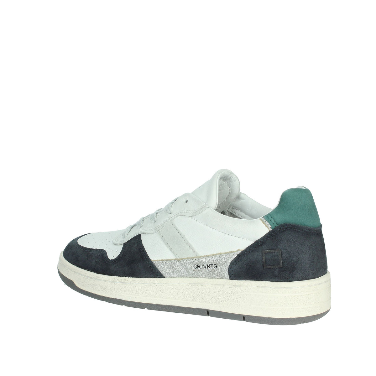 D.A.T.E. Donna Sneakers bassa W411-C2-VC-WG Bianco/Blu