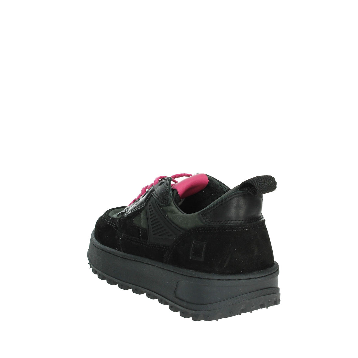 D.A.T.E. Donna Sneakers bassa W411-K2-MN-BK Nero