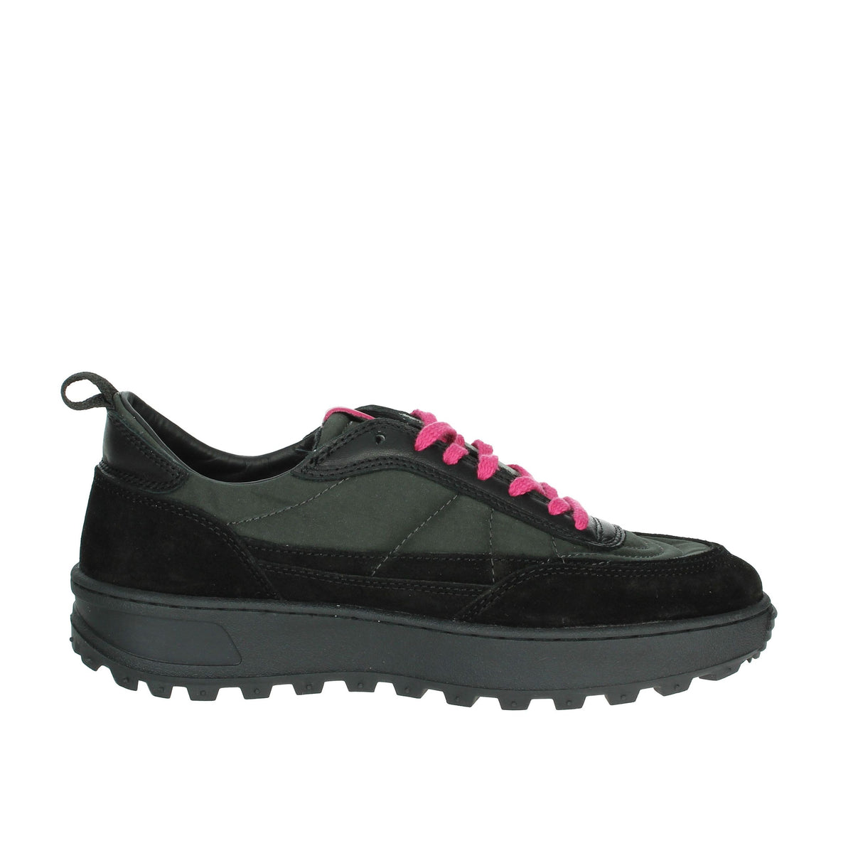 D.A.T.E. Donna Sneakers bassa W411-K2-MN-BK Nero