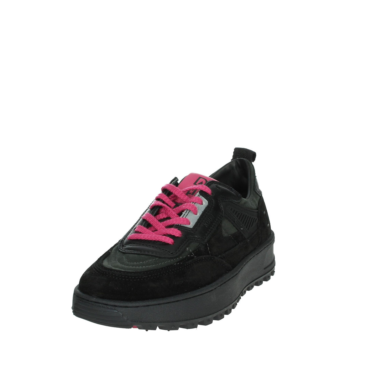 D.A.T.E. Donna Sneakers bassa W411-K2-MN-BK Nero