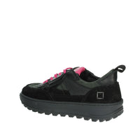 D.A.T.E. Donna Sneakers bassa W411-K2-MN-BK Nero
