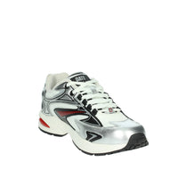 D.A.T.E. Donna Sneakers bassa W411-SN-SL-WS Bianco/Argento