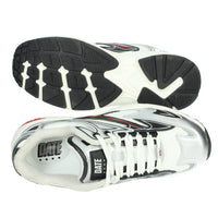 D.A.T.E. Donna Sneakers bassa W411-SN-SL-WS Bianco/Argento