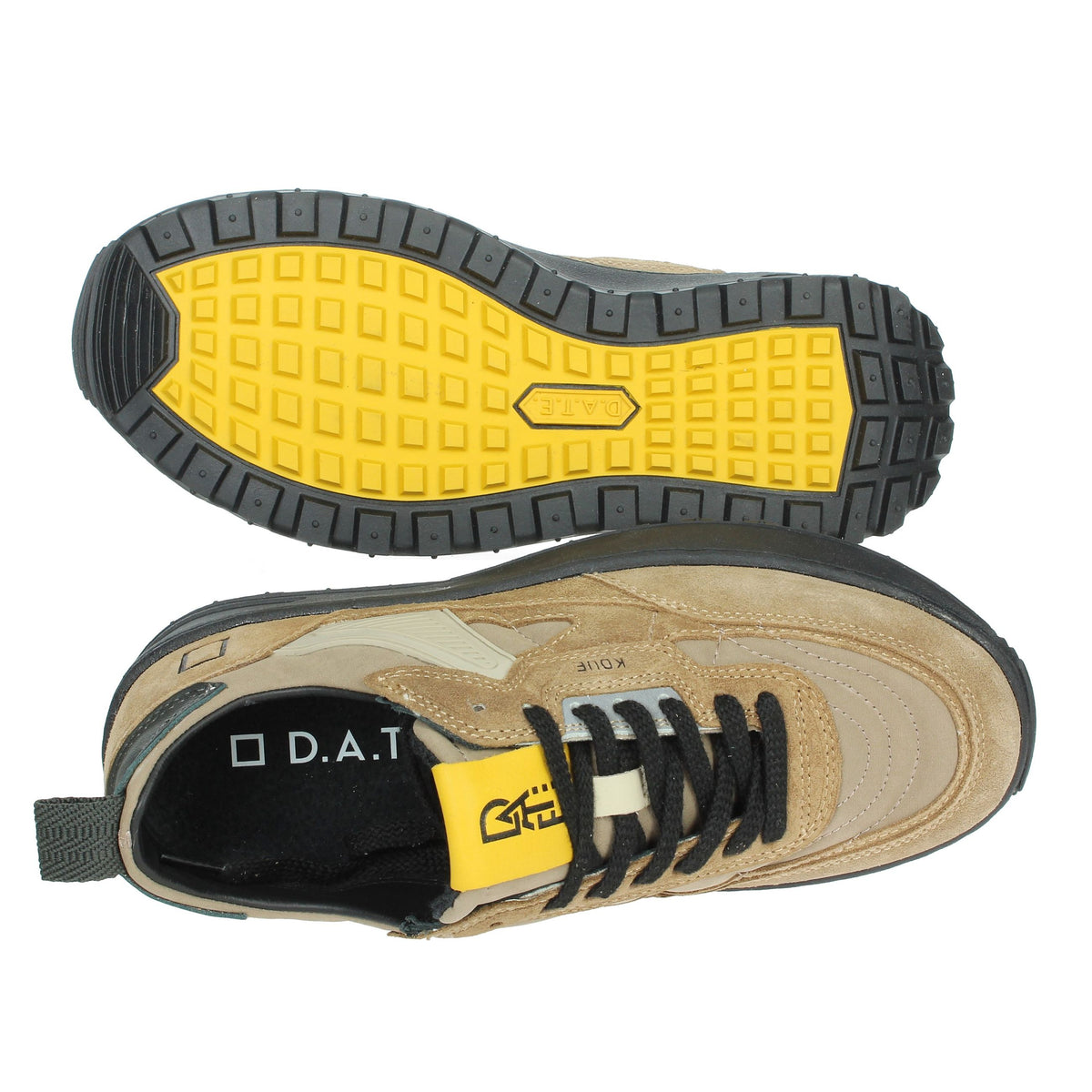D.A.T.E. Donna Sneakers bassa W411-K2-MN-TA Taupe