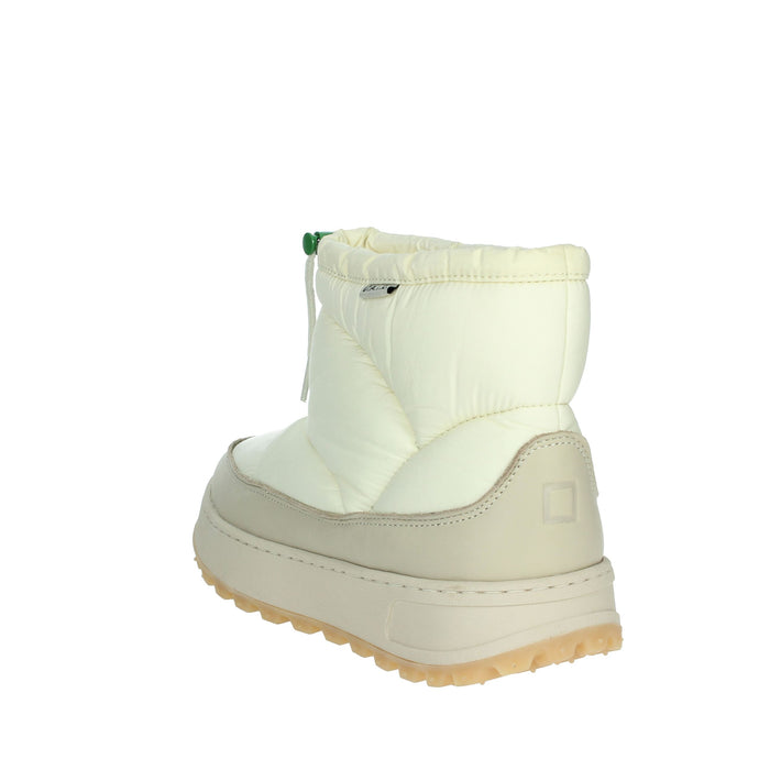 D.A.T.E. Donna Stivaletti bassi W411-AS-NY-CR Panna