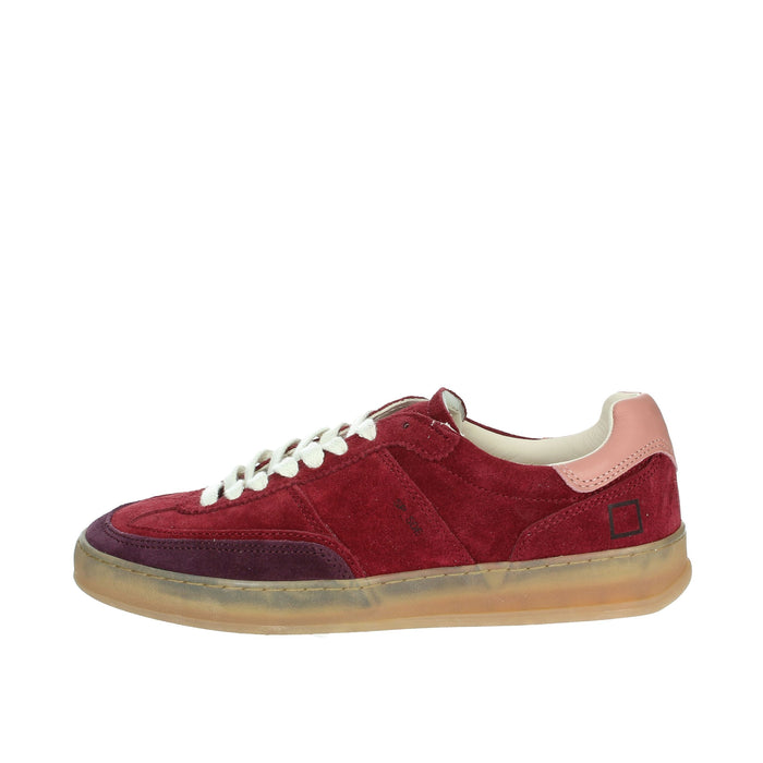 D.A.T.E. Donna Sneakers bassa W411-SL-CO-BX Bordeaux