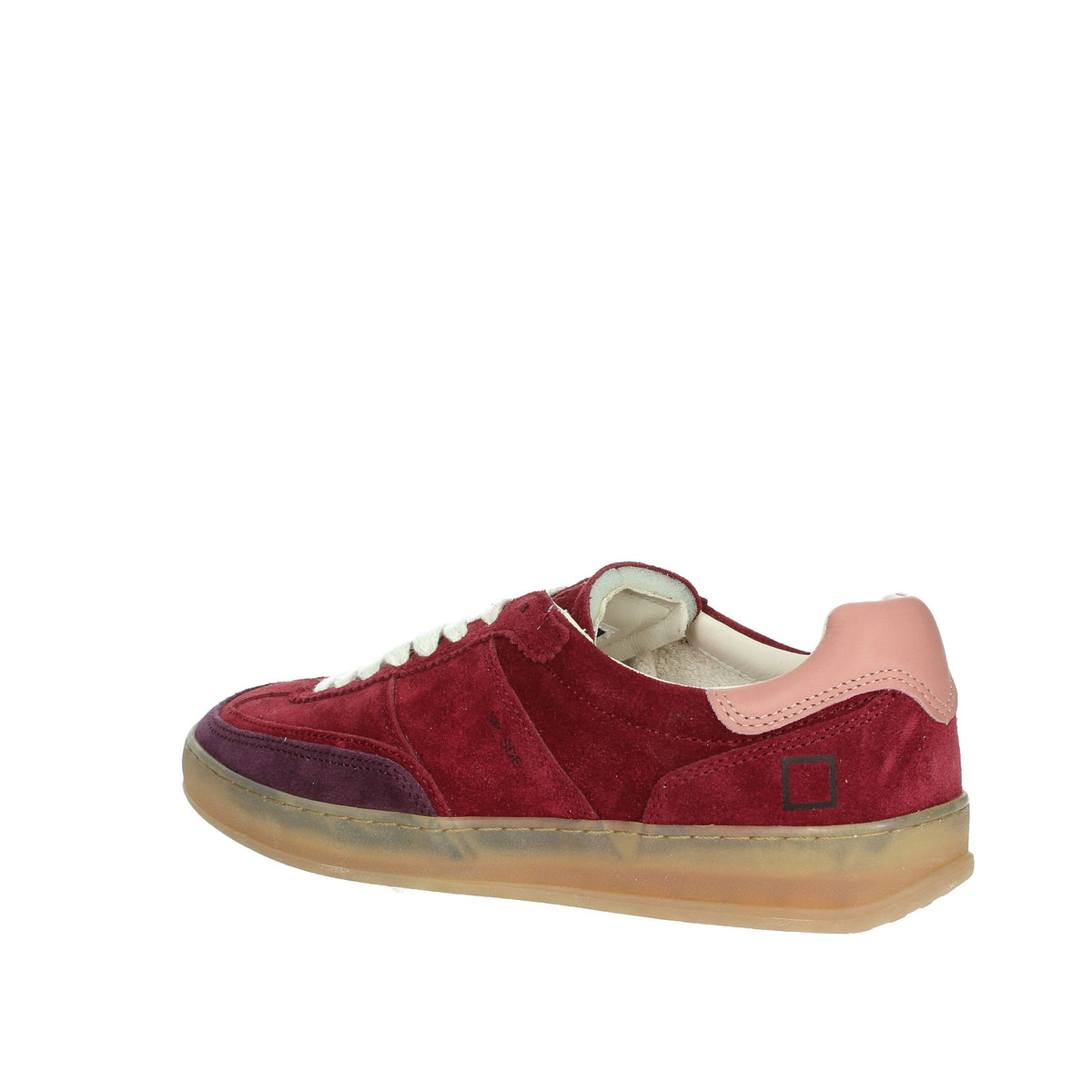 D.A.T.E. Donna Sneakers bassa W411-SL-CO-BX Bordeaux