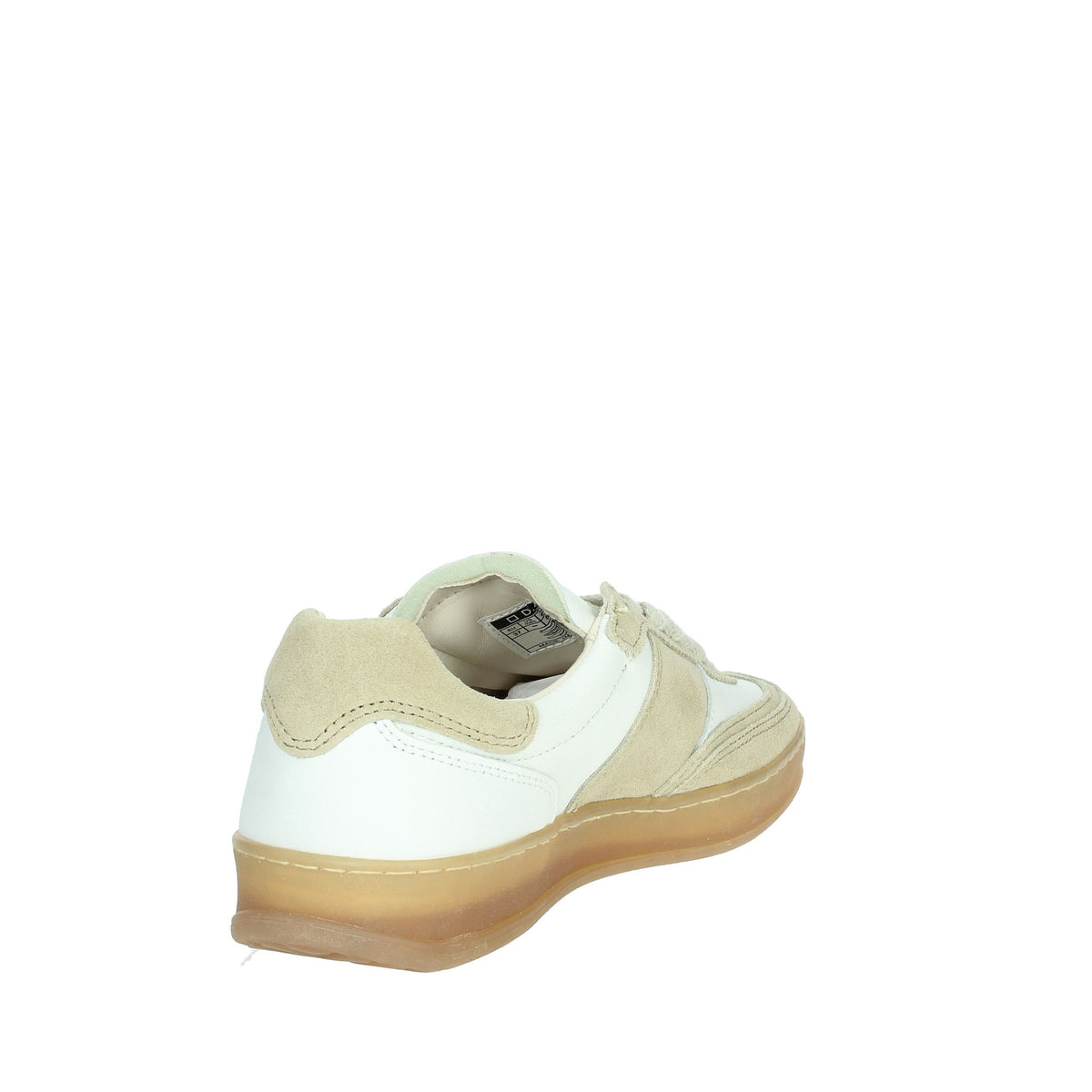 D.A.T.E. Donna Sneakers bassa W411-SL-CA-HB Bianco/Beige