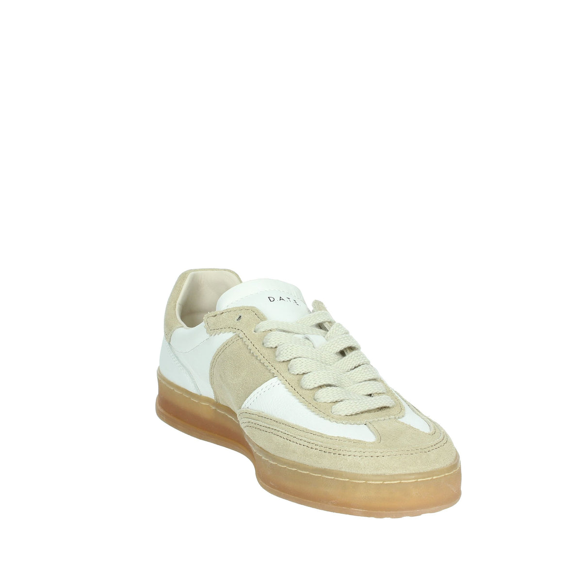 D.A.T.E. Donna Sneakers bassa W411-SL-CA-HB Bianco/Beige