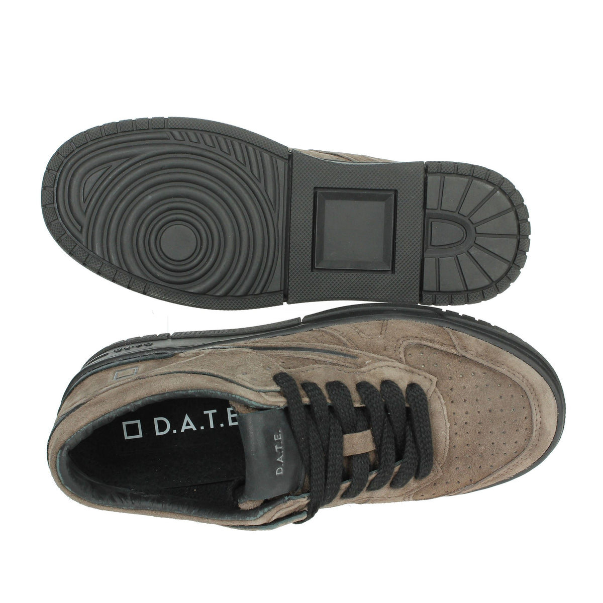 D.A.T.E. Donna Sneakers bassa W411-TO-HA-TM Marrone