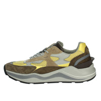 D.A.T.E. Uomo Sneakers bassa M411-FG-CO-YE Marrone