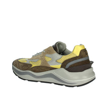 D.A.T.E. Uomo Sneakers bassa M411-FG-CO-YE Marrone