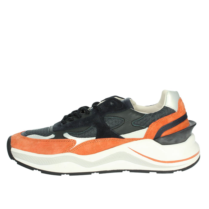 D.A.T.E. Uomo Sneakers bassa M411-FG-CO-AN Nero