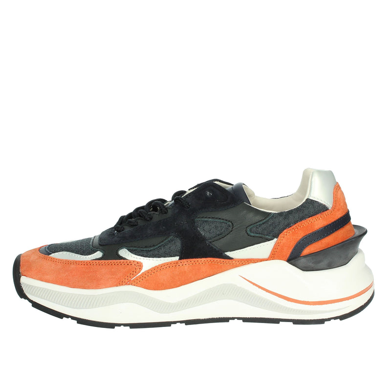 D.A.T.E. Uomo Sneakers bassa M411-FG-CO-AN Nero