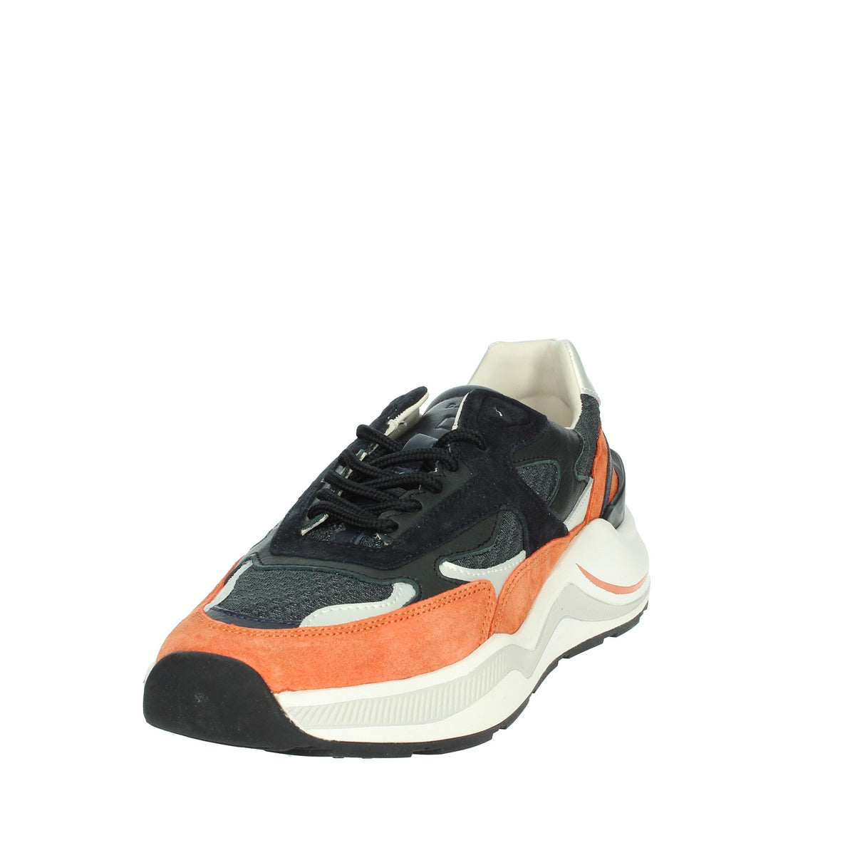 D.A.T.E. Uomo Sneakers bassa M411-FG-CO-AN Nero