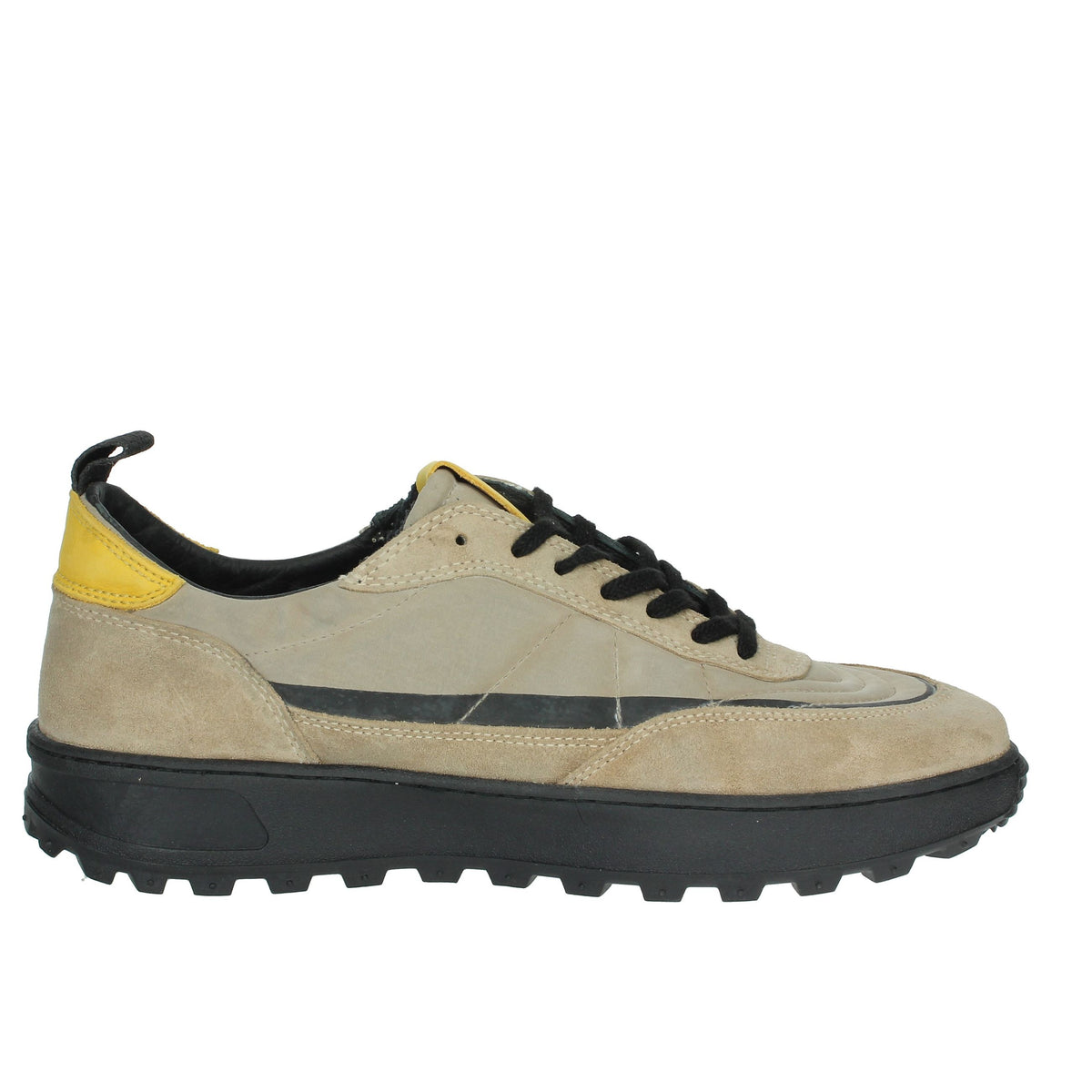 D.A.T.E. Uomo Sneakers bassa M411-K2-OD-BI Taupe