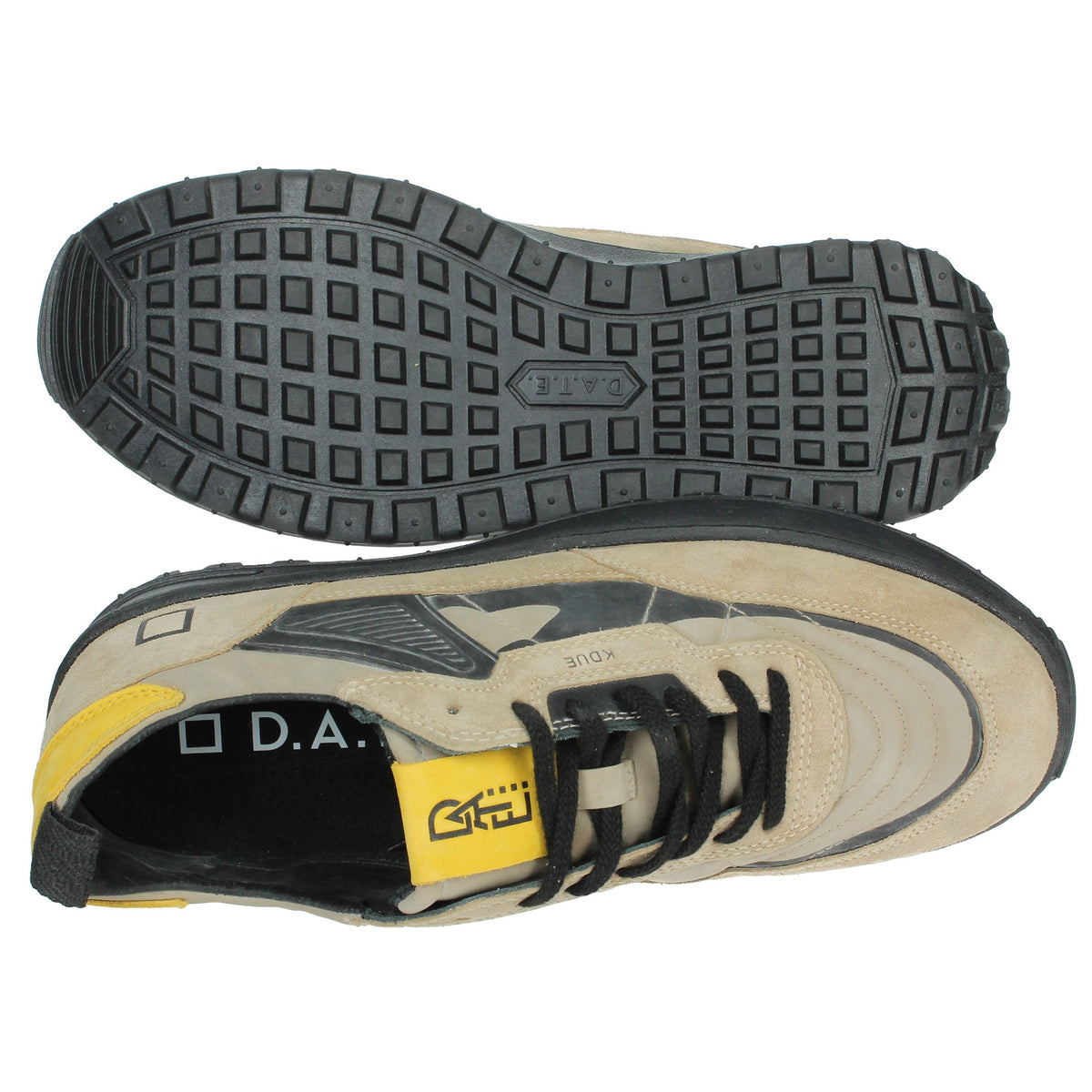 D.A.T.E. Uomo Sneakers bassa M411-K2-OD-BI Taupe